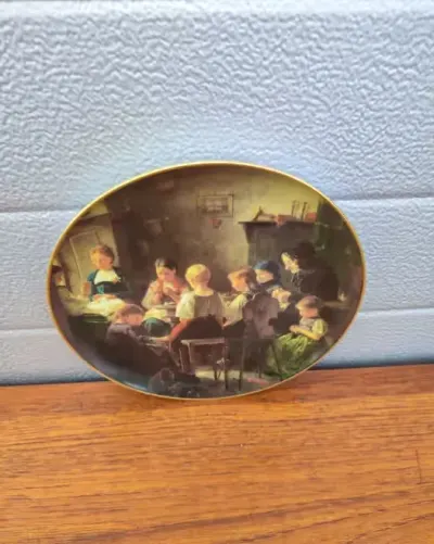 Porcelanowy talerz dekoracyjny Hutschenreuther - vintage - design - U — praca skarbywyszukane, Łask
