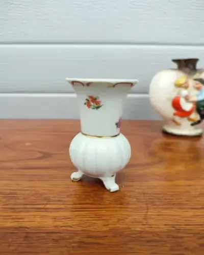 Porcelanowy wazon Unter Weiss Bach - VIntage - design - W — praca skarbywyszukane, Łask