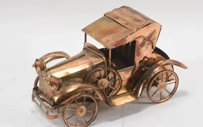 Pozytywka samochód Ford T oldtimer metal vintage retro — praca Gwiazda Internetow, Biała Podlaska
