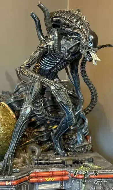 Prime 1 Studio Alien Warrior 1/3 Predator nie Sideshow — praca Sebastian, Raszówka
