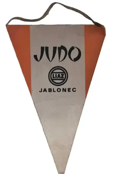 Proporczyk Judo Liaz Jablonec Czechosłowacja — praca Proporczyki z PRLu, Łódź