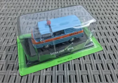 Skoda 1203 Spoje 1:43 - Kaleidoskop slavnych vozu (Premium) — praca Piotr, Lubanie