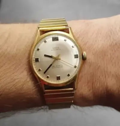 Śliczny zegarek niemiecki OSCO automatic vintage 60 lata kolekcja — praca jjd, Bydgoszcz
