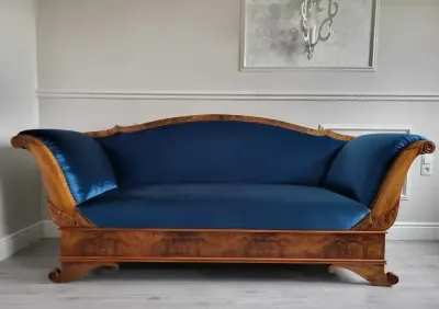 Sofa Biedermeier — praca Joanna, Polska Cerekiew