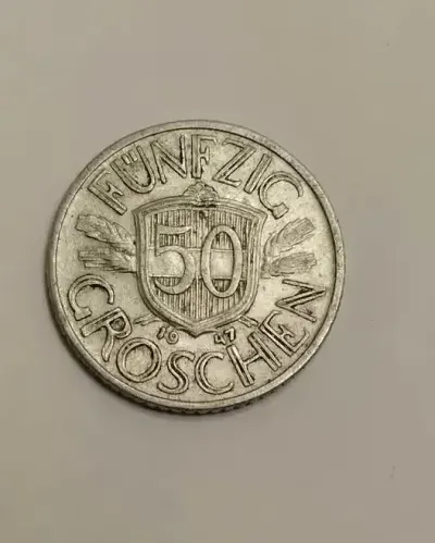 Sprzedam monetę Austria 50 groszy 1947r. — praca Robert, Bydgoszcz