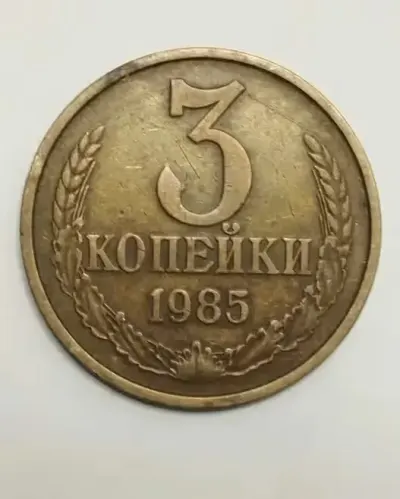 Sprzedam monetę ZSRR 3 kopiejki 1985r. stan db. — praca Robert, Bydgoszcz
