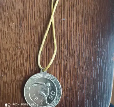 Srebrny medal Piotrków Tryb. — praca Joanna, Piotrków Trybunalski