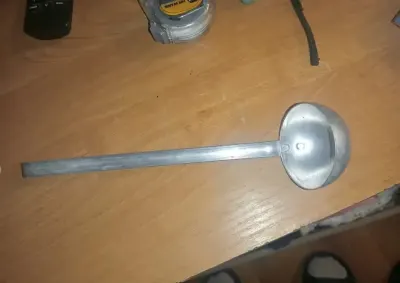 Stara chochla aluminiowa Metalotechnika Kraków — praca Norbert, Stara Gadka