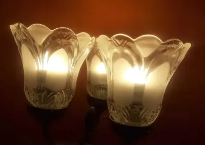 Stara mosiężna lampa Kandelabr Unikat  ! — praca Tadeusz, Tychy