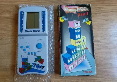 Stara Retro Gra Klocki Crazy Brick 3 In 1 TFG 206 PRL Vintage — praca Dawid, Bytom