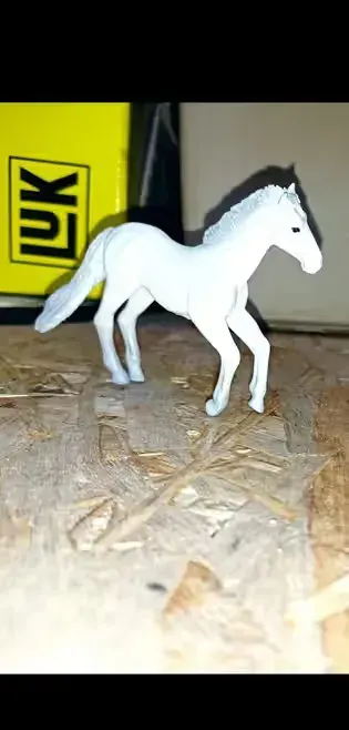 Stara vintage figurka konia — praca roniweroni1, Kutno