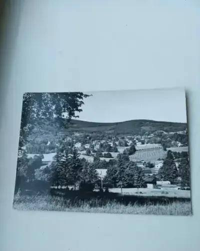 stara widokówka z 1971 r. Świeradów Zdrój — praca krzysztof, Sokolniki Las