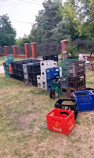 Stare Skrzynki Przemysł Spirytusowy I inne ciekawe z prl — praca Aga Biedronka, Sulejów