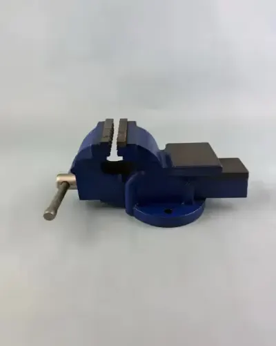 Stare solidne imadło stołowe 5kg szczeki 75 mm — praca Retrospekcja, Prusy