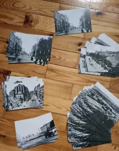 stary dawny Poznan reprodukcja pocztowka widokowka hobby — praca Agni, Poznań