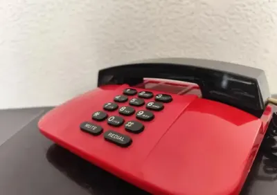 Stary telefon vintage retro prl space age — praca Galeria Rzeczy Niezwykłych, Bydgoszcz