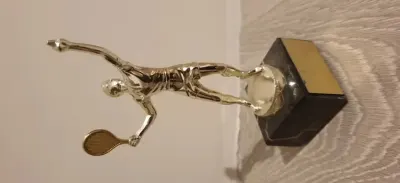 Statuetka, puchar dla tenisisty — praca Paweł, Lubicz Dolny
