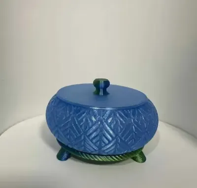 Szkatulka 3D na biżuterię - zestaw (miska, krysza, podstawka) — praca karaelena1981, Chełmno