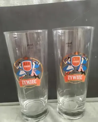 Szklanka do piwa Żywiec 2 szt. , 0.5 — praca Monika, Tarnów