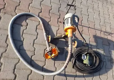 Szlifierka B-SAM z wałem giętkim 380v — praca Patryk, Tomnice
