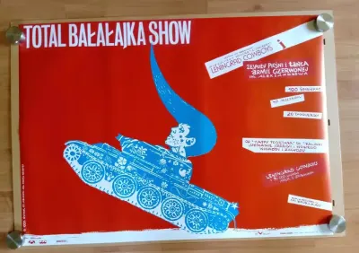 Total Bałałajka Show Oryginał z 1998 roku. Projekt M. Nowiński. — praca Józef, Czechowice-Dziedzice