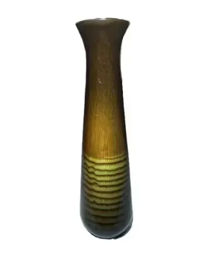 Wazon Bolesławiec Bronisław Wolanin ?  Ceramika PRL new look wys 35.5 cm — praca Antykwariat Filemon, Wrocław