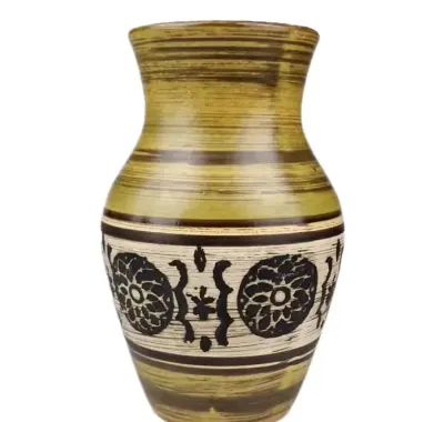 West Germany Jasba Keramik Ceramiczny Wazon lata60 — praca WAL - MAR, Ziębice