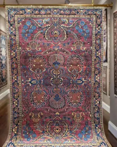 American Sarough 1920 Antyk - Najpiękniejszy perski dywan z Iranu — praca Gallery-Rugs, Kraków