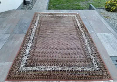 Duży dywan Sarouk Mir – elegancja orientu | 190 × 310 cm | Indie | wełna — praca orientalplace2020, Milejowice