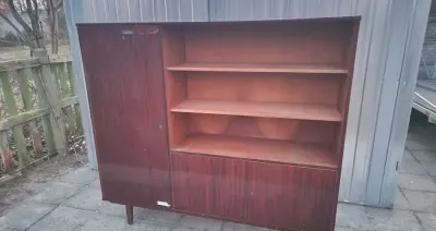 kredens regał  komoda witryna biblioteczka prl kultowa vintage — praca Łukasz, Nowa Sól