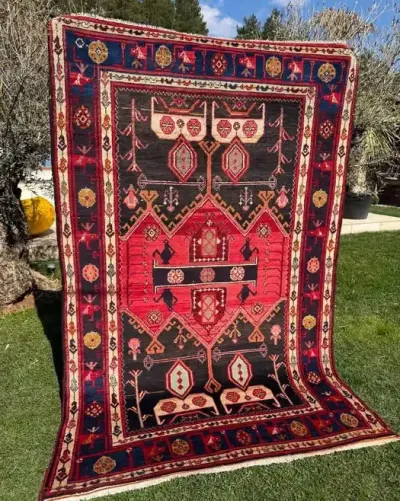 Nowy Dywan Perski Wełniany Iran Hamadan 240x150 NAJTANIEJ W POLSCE — praca Dywany Świata, Zielona Góra