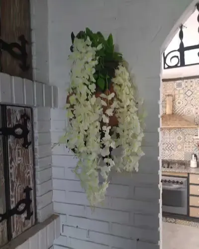 Wisteria glicynia sztuczna girlanda kwiatowa dekoracja 12 sztuk — praca Marta, Czeladź