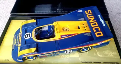 1/18 Minichamps Mark Donohue 1973 Sunoco Porsche 917 30 Can Am race ca — praca maciej, Łódź