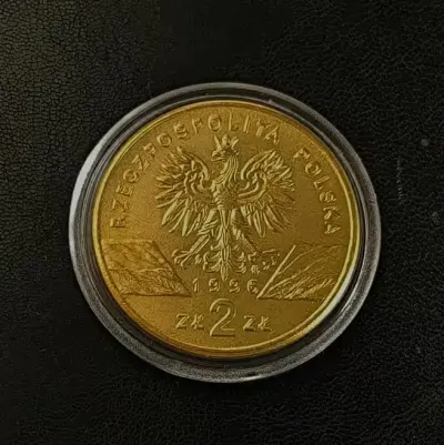 2 zł Jeż 1996 r. Zwierzęta Świata NBP | Moneta Kolekcjonerska | Kapsel — praca martus195, Wrocław