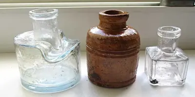 3 sztuki Starych Kałamarzy - ok. 1900 r. — praca Andrzej, Poznań