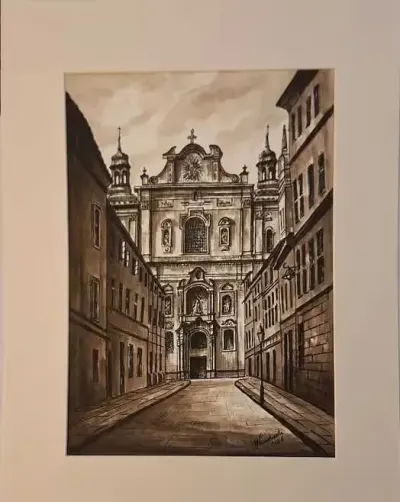akwarela - fara poznańska — praca jnow67, Poznań