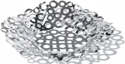 ALESSI Lightness patera kosz misa na owoce stal nierdzewna inox 37cm — praca Nextime, Kraków