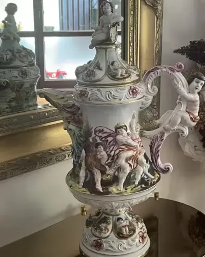 Amfora Waza Capodimonte — praca Sylwia, Wrocław