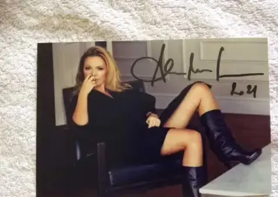 Anna Maria Jopek oryginalny autograf — praca Dorota, Warszawa
