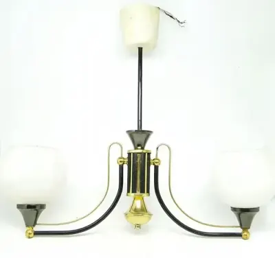 ART DECO - żyrandol w stylu ART DECO kule — praca Łukasz, Kraków