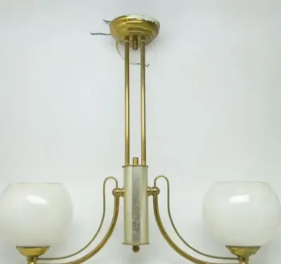 ART DECO - żyrandol w stylu ART DECO kule — praca Łukasz, Kraków