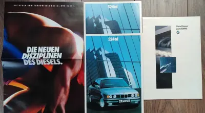 BMW 5 E34 525tds / 3 E36 325td Prospekt — praca Artur, Łódź