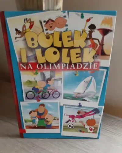 Bolek i Lolek na olimpiadzie wyd 2000 sztywna oprawa Książka dzieci — praca kontakt, Łódź
