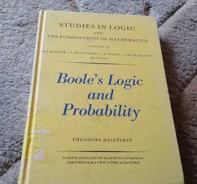 Boole's logic and probability / Theodore Hailperin — praca JoaNna, Gdańsk
