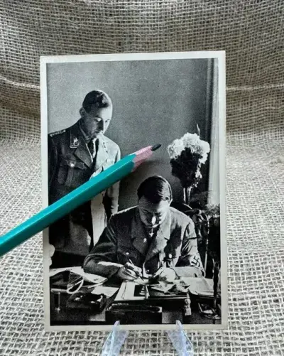 C183 foto kartka parada Hitler ww2 NIE propoganda NSDAP original LUX — praca breslaumilitaria, Wrocław