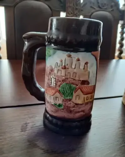 Ceramiczne kufle 5 sztuk — praca Anna, Gdańsk