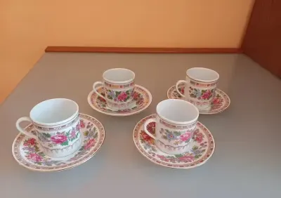 Chińskie filizanki do cappuccino. — praca Marta, Gdańsk