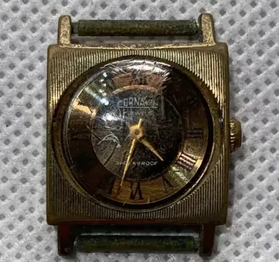 Cornavin Dolphin 17 Jewels Damski Mechaniczny Square Vintage — praca Rafał, Wrocław