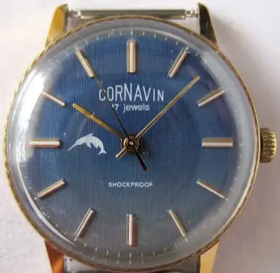Cornavin (Raketa) papirus niebieska — praca Bogdan, Kraków