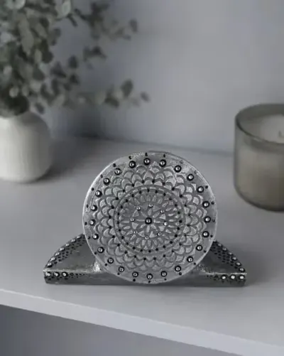 Dekoracja stojąca handmade mandala na półkę rękodzieło do wnętrz — praca Kateryna Savchenko, Poznań
